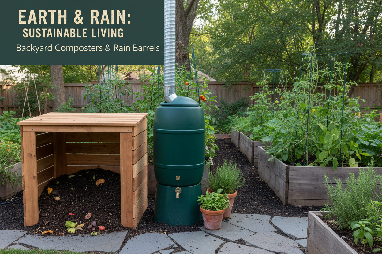 Composters and Rain Barrels