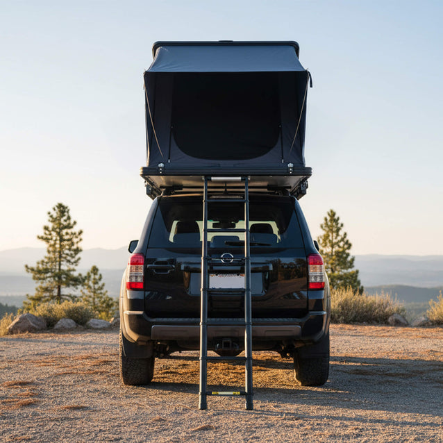Trailora Ridge Heavy-Duty Aluminum Hard-Shell Rooftop Tent (RTT) With